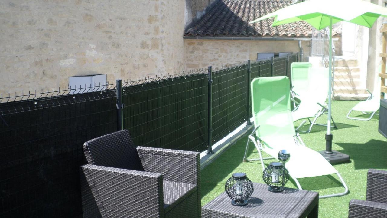 Appart'Hotel Les Tilleuls Saint-Macaire Dış mekan fotoğraf